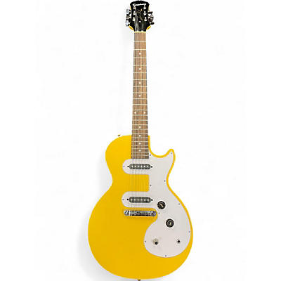 Used Epiphone Les Paul SL Yellow Solid Body Electric Guitar