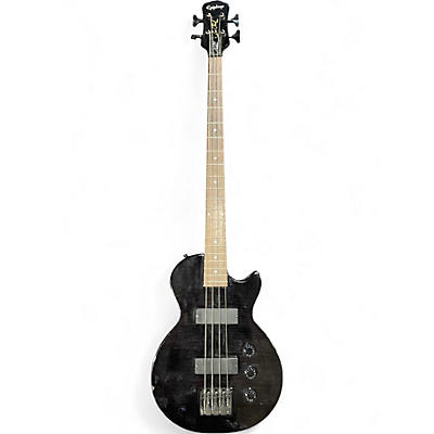 Used Epiphone Les Paul Special 4-String Black Electric Bass Guitar