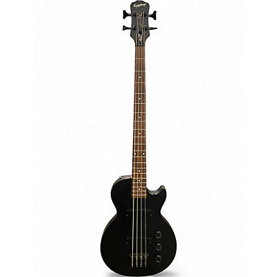 Used Epiphone Les Paul Special 4-String Black Electric Bass Guitar