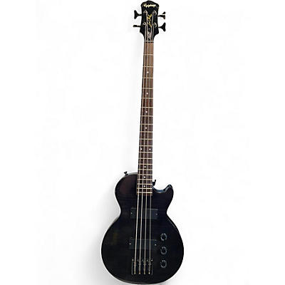 Used Epiphone Les Paul Special 4-String Black Electric Bass Guitar