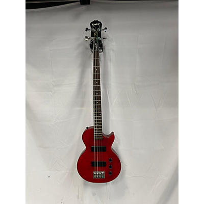 Epiphone Used Epiphone Les Paul Special 4-String Cherry Electric Bass Guitar