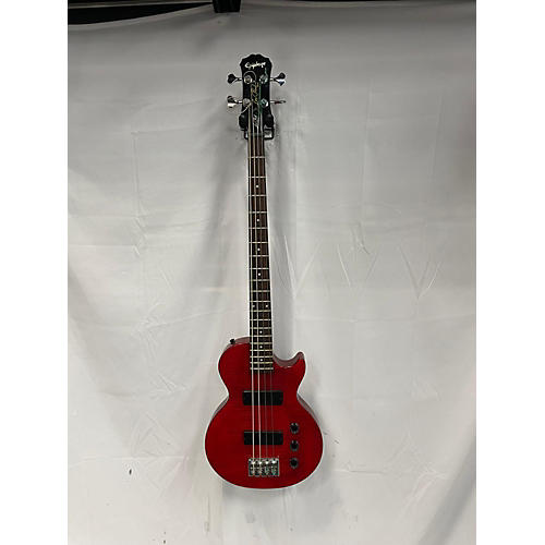 Epiphone Used Epiphone Les Paul Special 4-String Cherry Electric Bass Guitar Cherry