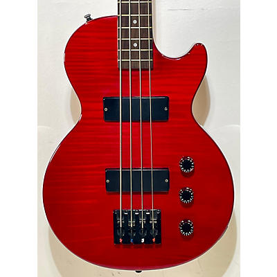 Epiphone Used Epiphone Les Paul Special 4-String TRANS CHERRY Electric Bass Guitar