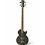 Used Epiphone Used Epiphone Les Paul Special 4-String Trans Black Flame Electric Bass Guitar Trans Black Flame