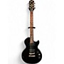 Used Epiphone Les Paul Special Black with Silver Pinstripes Solid Body Electric Guitar Black with Silver Pinstripes