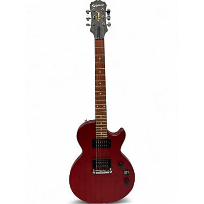 Used Epiphone Les Paul Special Crimson Red Trans Solid Body Electric Guitar