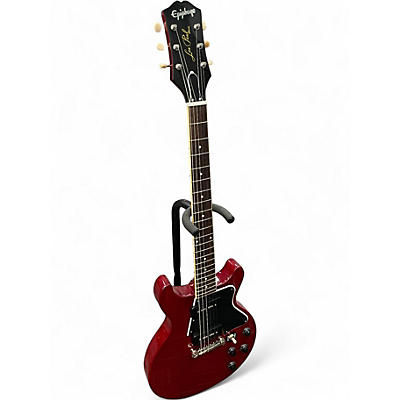 Used Epiphone Les Paul Special Double Cutaway Cherry Solid Body Electric Guitar