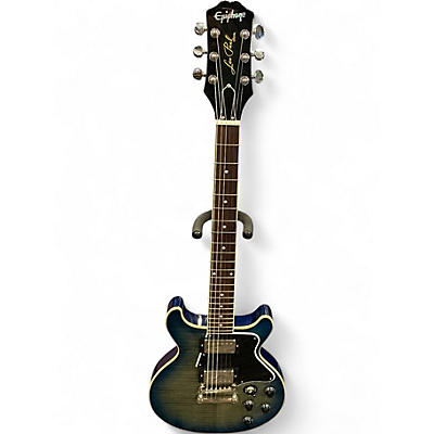 Used Epiphone Les Paul Special Double Cutaway Ocean Water  Solid Body Electric Guitar