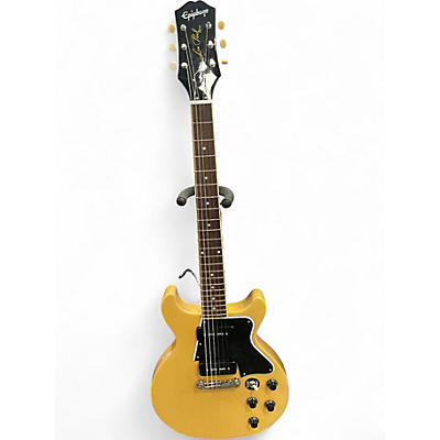 Used Epiphone Les Paul Special Double Cutaway TV Yellow Solid Body Electric Guitar