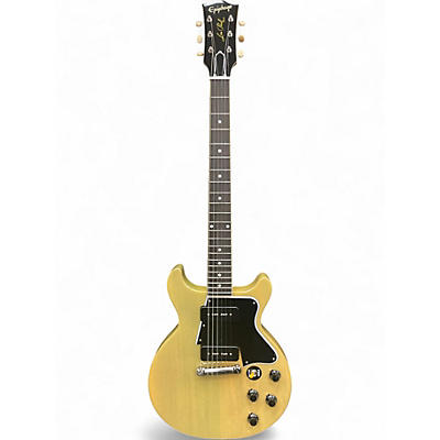 Used Epiphone Les Paul Special Double Cutaway TV Yellow Solid Body Electric Guitar