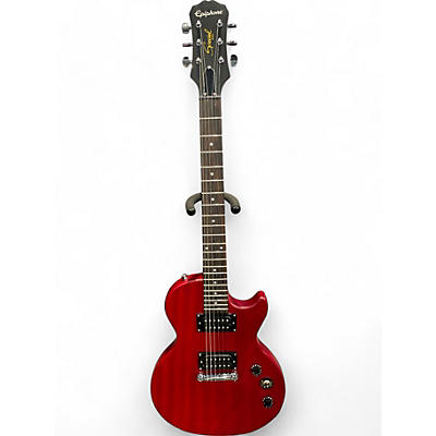 Epiphone Used Epiphone Les Paul Special I Red Solid Body Electric Guitar