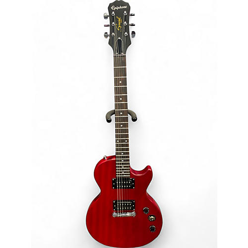 Epiphone Used Epiphone Les Paul Special I Red Solid Body Electric Guitar Red