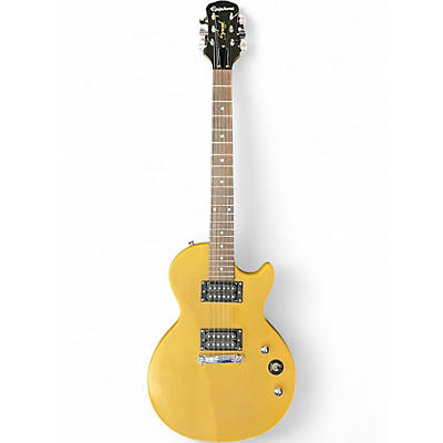 Used Epiphone Les Paul Special I WORN YELLOW Solid Body Electric Guitar
