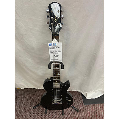 Epiphone Used Epiphone Les Paul Special II Black Solid Body Electric Guitar