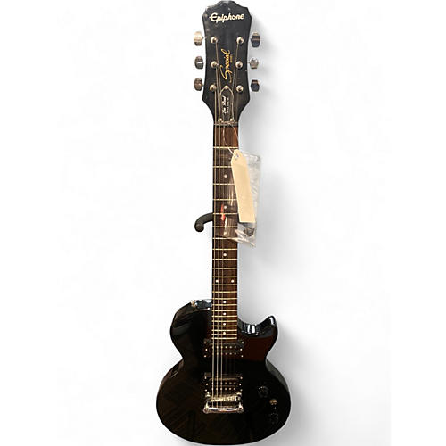 Used Epiphone Les Paul Special II Black Solid Body Electric Guitar Black