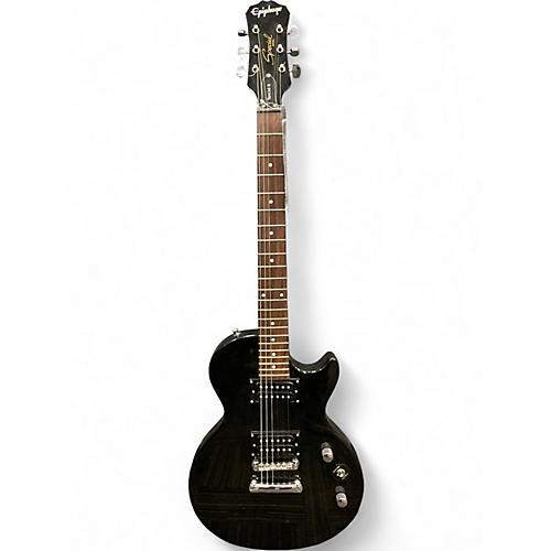 Used Epiphone Les Paul Special II Black Solid Body Electric Guitar Black