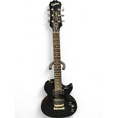 Used Epiphone Les Paul Special II Black Solid Body Electric Guitar