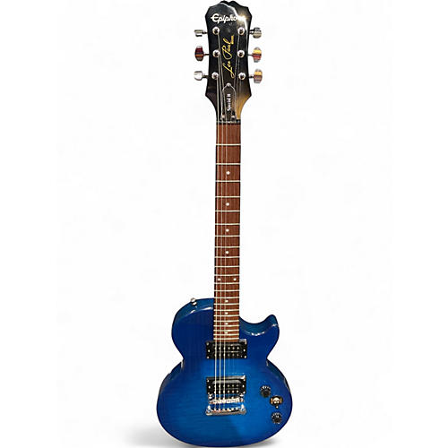 Used Epiphone Les Paul Special II Blue Agave Solid Body Electric Guitar Blue Agave