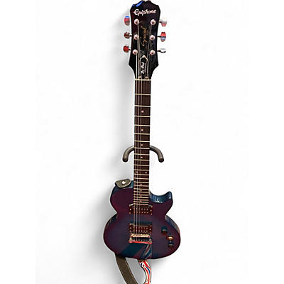 Used Epiphone Les Paul Special II Blue Solid Body Electric Guitar