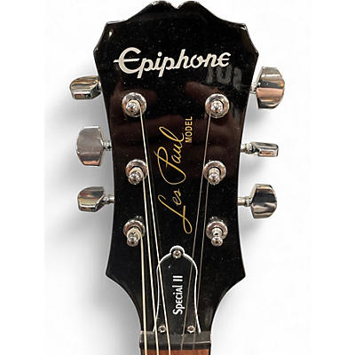 Used Epiphone Les Paul Special II Blue Solid Body Electric Guitar