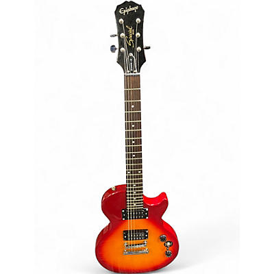 Used Epiphone Les Paul Special II Cherry Sunburst Solid Body Electric Guitar