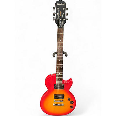 Used Epiphone Les Paul Special II Cherry Sunburst Solid Body Electric Guitar