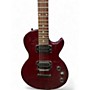 Used Epiphone Les Paul Special II Chrome Red Solid Body Electric Guitar Chrome Red