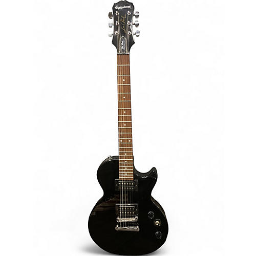 Used Epiphone Les Paul Special II Ebony Solid Body Electric Guitar Ebony