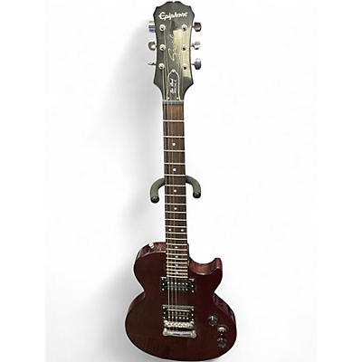 Used Epiphone Les Paul Special II Maroon Solid Body Electric Guitar