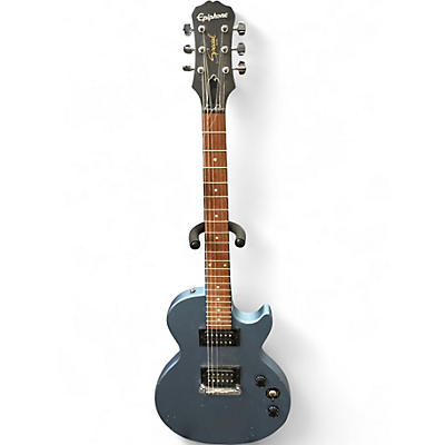 Used Epiphone Les Paul Special II Pelham Blue Solid Body Electric Guitar