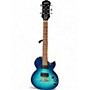 Used Epiphone Les Paul Special II Plus Top Trans Blueburst Solid Body Electric Guitar Trans Blueburst