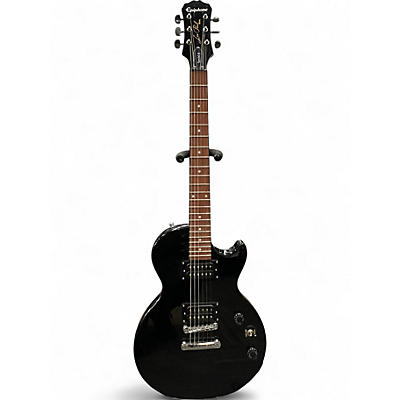 Used Epiphone Les Paul Special II Plus Trans Black Solid Body Electric Guitar