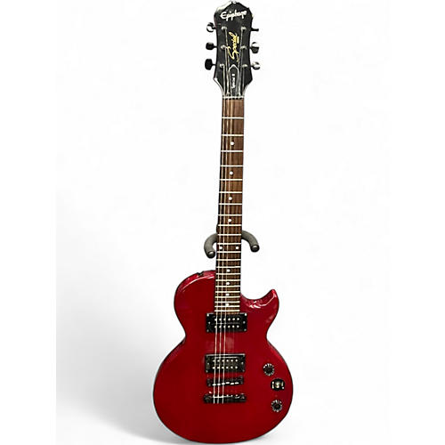 Used Epiphone Les Paul Special II Red Solid Body Electric Guitar Red