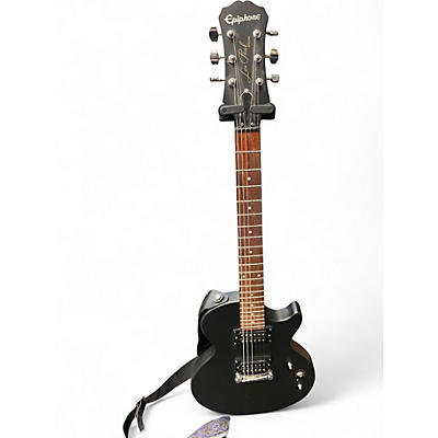 Used Epiphone Les Paul Special II Satin Black Solid Body Electric Guitar