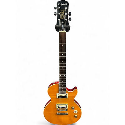 Used Epiphone Les Paul Special II Slash AFD Appetite Amber Solid Body Electric Guitar