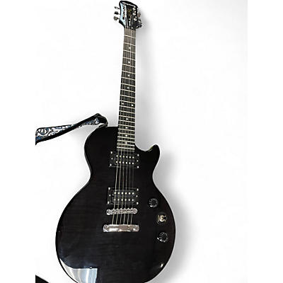 Used Epiphone Les Paul Special II Trans Black Solid Body Electric Guitar