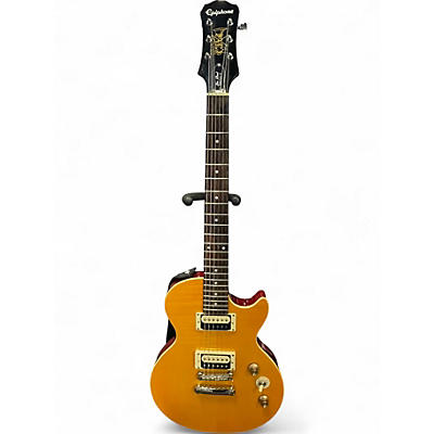 Used Epiphone Les Paul Special II Trans Gold Solid Body Electric Guitar
