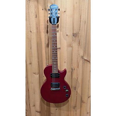 Epiphone Used Epiphone Les Paul Special II Worn Cherry Solid Body Electric Guitar