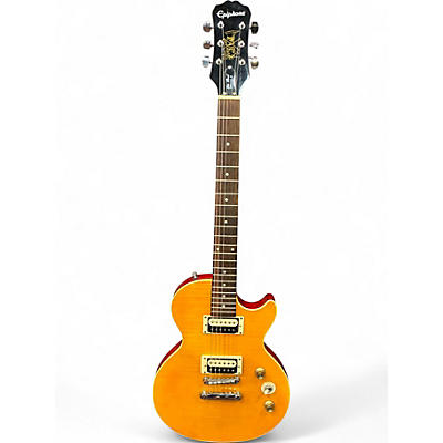 Used Epiphone Les Paul Special II Yellow Solid Body Electric Guitar