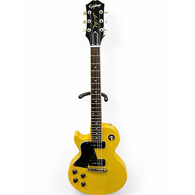 Used Epiphone Les Paul Special Left Handed TV Yellow Electric Guitar