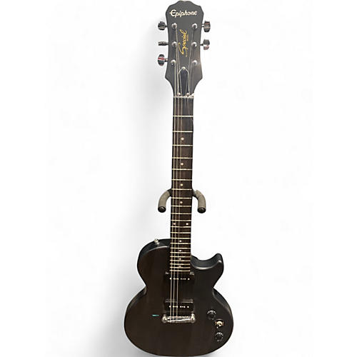 Epiphone Used Epiphone Les Paul Special P90 Black Solid Body Electric Guitar Black