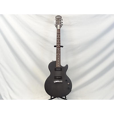 Epiphone Used Epiphone Les Paul Special P90 Flat Black Solid Body Electric Guitar