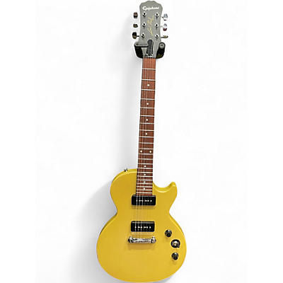 Used Epiphone Les Paul Special P90 LIMITED EDITION Worn TV Yellow Solid Body Electric Guitar