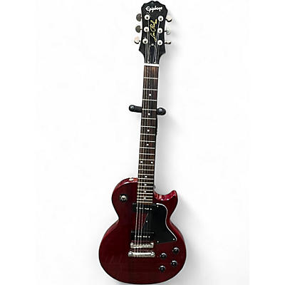 Used Epiphone Les Paul Special P90 Limited Edition Trans Red Solid Body Electric Guitar