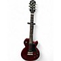 Used Epiphone Les Paul Special P90 Limited Edition Trans Red Solid Body Electric Guitar Trans Red