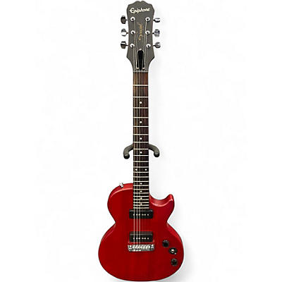 Used Epiphone Les Paul Special P90 Trans Red Solid Body Electric Guitar