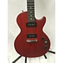 Used Epiphone Used Epiphone Les Paul Special P90 Worn Cherry Solid Body Electric Guitar Worn Cherry