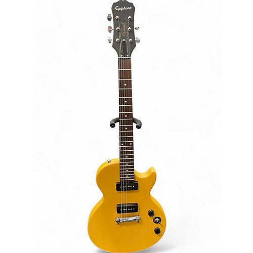 Epiphone Used Epiphone Les Paul Special P90 Yellow Solid Body Electric Guitar Yellow