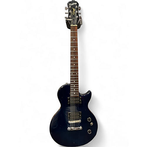 Used Epiphone Les Paul Special Trans Blue Solid Body Electric Guitar Trans Blue