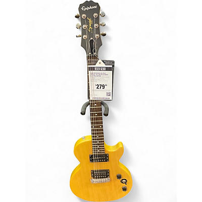 Used Epiphone Les Paul Special YELLOW Solid Body Electric Guitar